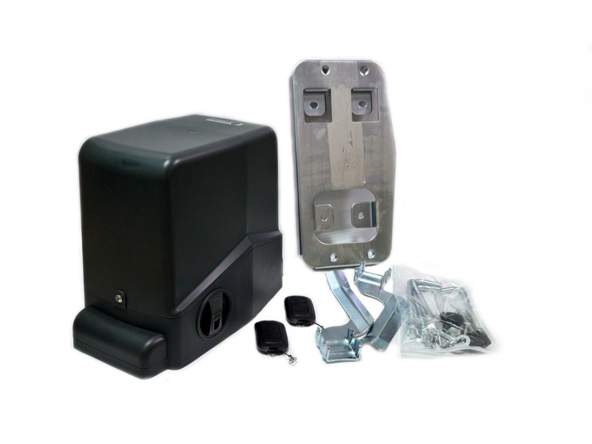 Каркас с фурнитурой и шиной 6м для проема 4000х2000 мм (Алютех) + ARW-600MKIT + рейка 5 шт